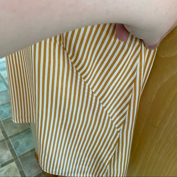 Revolve AFRM • Yellow Striped Halter Swing Tank - Picture 5 of 12